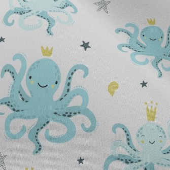 Smiley Octopus King Chiffon