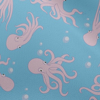 Playful Octopus Chiffon