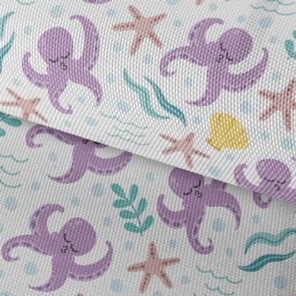 Naughty Pouty Octopus Waterproof Oxford