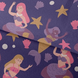 Mermaid Friends Waterproof Oxford