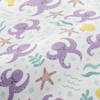 Naughty Pouty Octopus Performance Linen