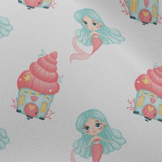 Mermaid Shell Castle Chiffon