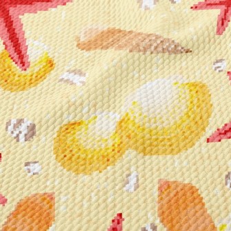 Shell Star Sand Birdseye Piqué