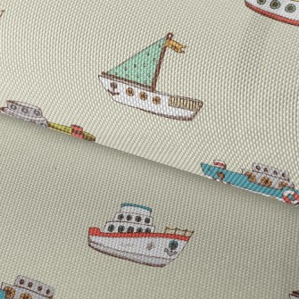 Various Fishing Boats Waterproof Oxford