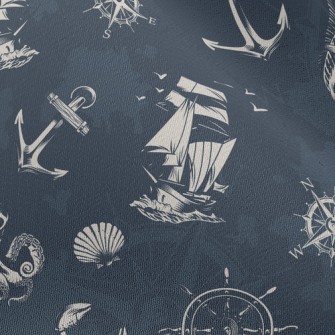 Compass Rudder Chiffon
