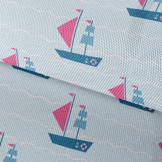 Nautical Sailing Ship Waterproof Oxford