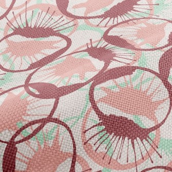 Radial Paint Splash Performance Linen