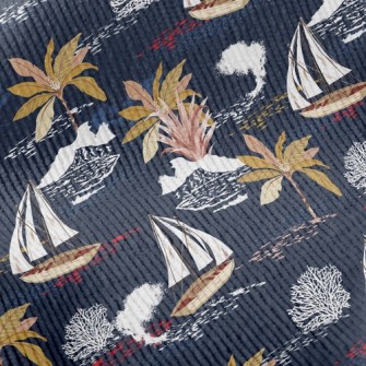 Sailing Ship Drifting Standard Corduroy