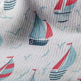 Seagull And Sailboat Terry