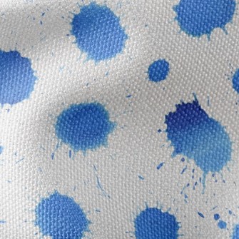 Drop-shaped Watercolor Dots Waterproof Canvas