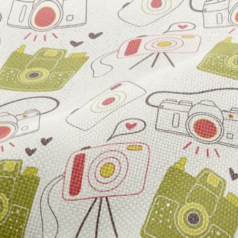 Cute Polaroid Performance Linen