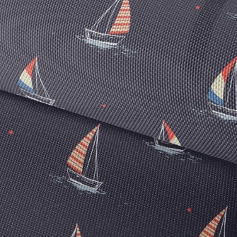 Night Sky Sailing Boat Sailing Waterproof Oxford