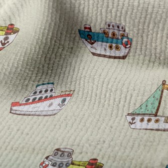 Various Fishing Boats Terry