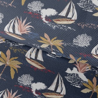 Sailing Ship Drifting Waterproof Oxford