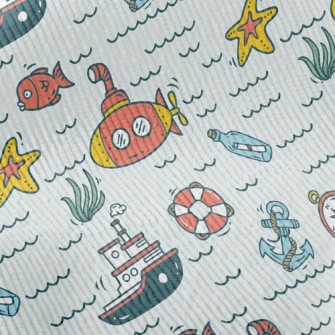 Message In A Bottle Compass Sh Standard Corduroy