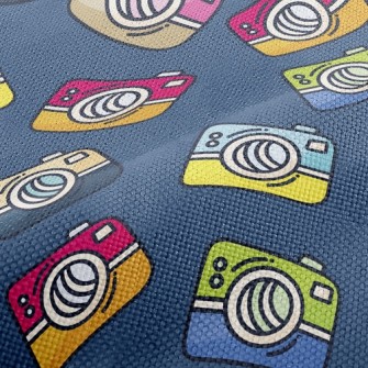 Cartoon Colorful Camera Performance Linen