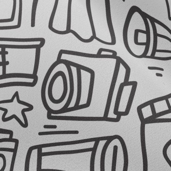 Cartoon Camera Chiffon