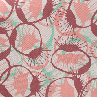 Radial Paint Splash Twill