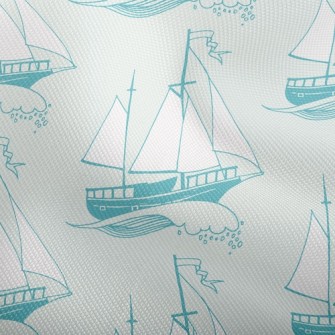 Sailing Boat On The Waves Dobby