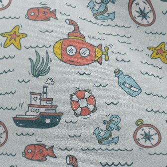 Message In A Bottle Compass Sh Chiffon