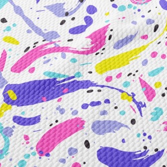 Vibrant Painting Birdseye Piqué