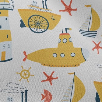 Lighthouse Submarine Yacht Chiffon