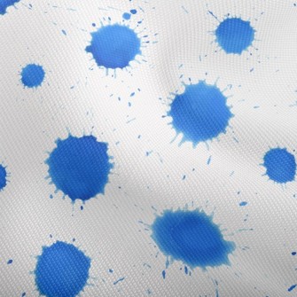 Drop-shaped Watercolor Dots Dobby