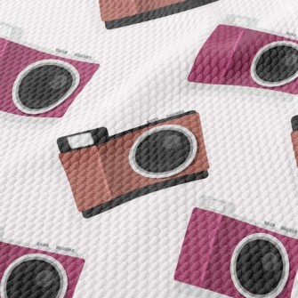 Fashion Camera Birdseye Piqué