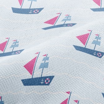 Nautical Sailing Ship Performance Linen