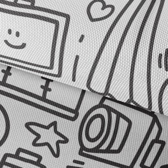 Cartoon Camera Waterproof Oxford