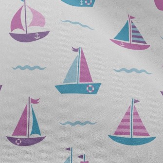 Spray Sailing Boat Chiffon