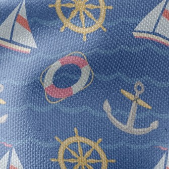 Ship Rudder Anchor Lifebuoy Waterproof Canvas