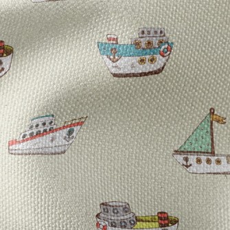 Various Fishing Boats Waterproof Canvas