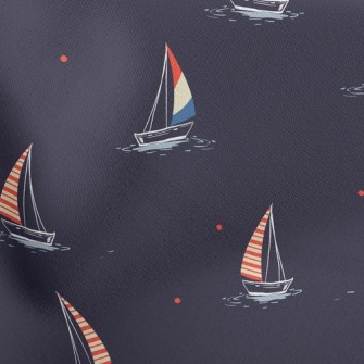 Night Sky Sailing Boat Sailing Stretch Ponte