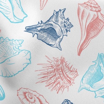 Conch Shell Starfish Stretch Ponte