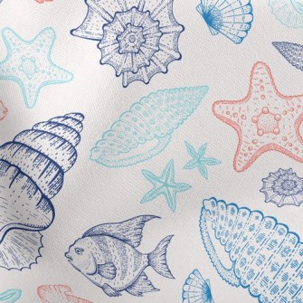 Coral Reef Shell Fish Stretch Ponte