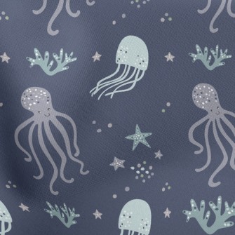 Star Jellyfish And Octopus Stretch Ponte
