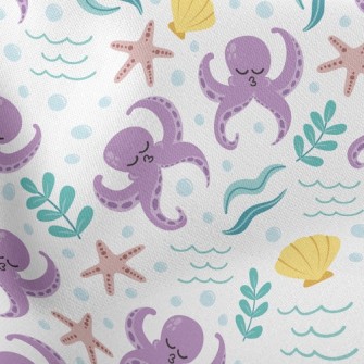 Naughty Pouty Octopus Stretch Ponte