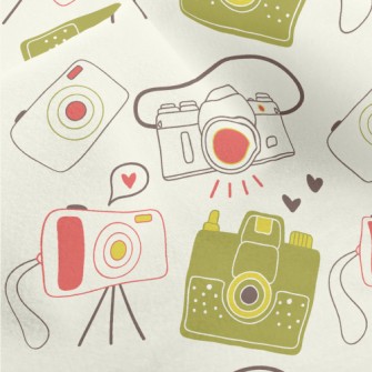 Cute Polaroid Micro Fleece