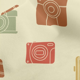 Retro Style Camera Micro Fleece