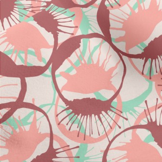 Radial Paint Splash Micro Fleece