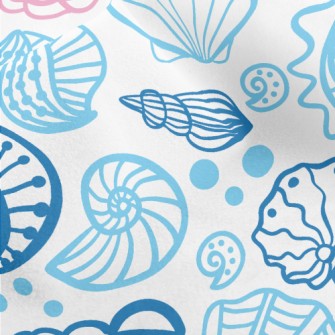 Various Shellfish Micro Fleece