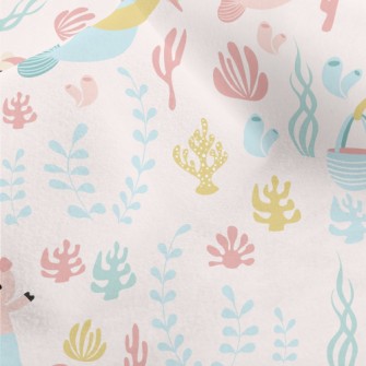 Animal Turns Into Mermaid Micro Fleece