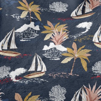 Sailing Ship Drifting Minky