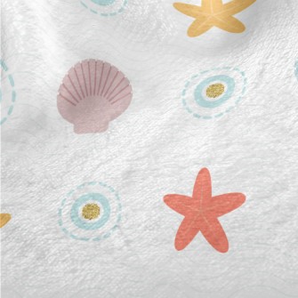 Colorful Wavy Starfish Minky