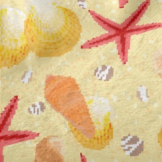 Shell Star Sand Minky
