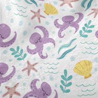 Naughty Pouty Octopus Minky