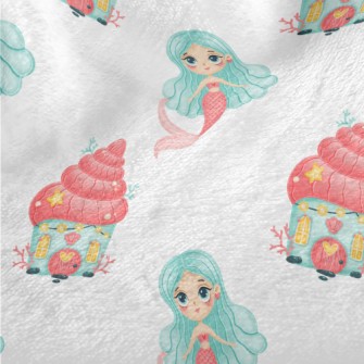 Mermaid Shell Castle Minky