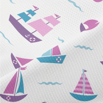 Spray Sailing Boat Piqué