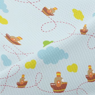 Dotted Line Sailing Cruise Shi Piqué